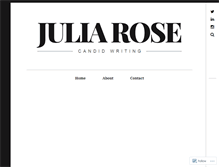 Tablet Screenshot of juliahawthornthwaite.com